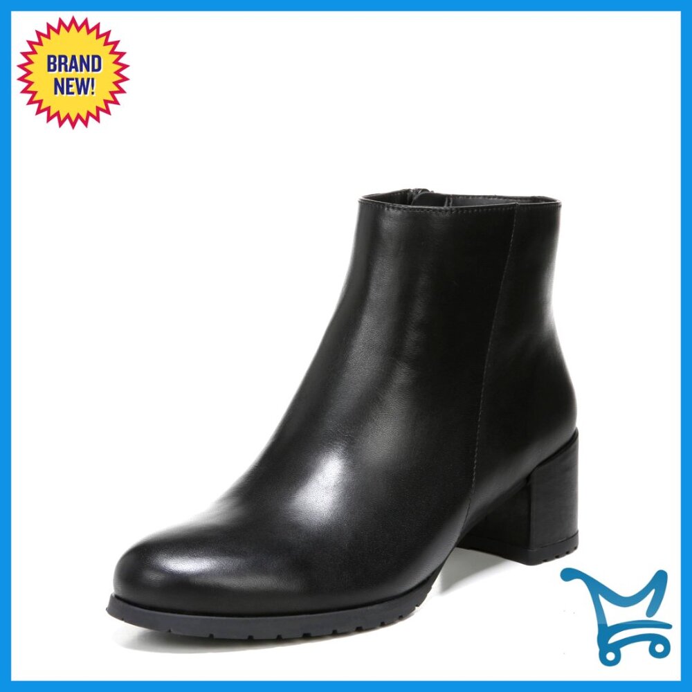 Waterproof Ankle Booties With Side Zip, Contour+ Comfort Technology